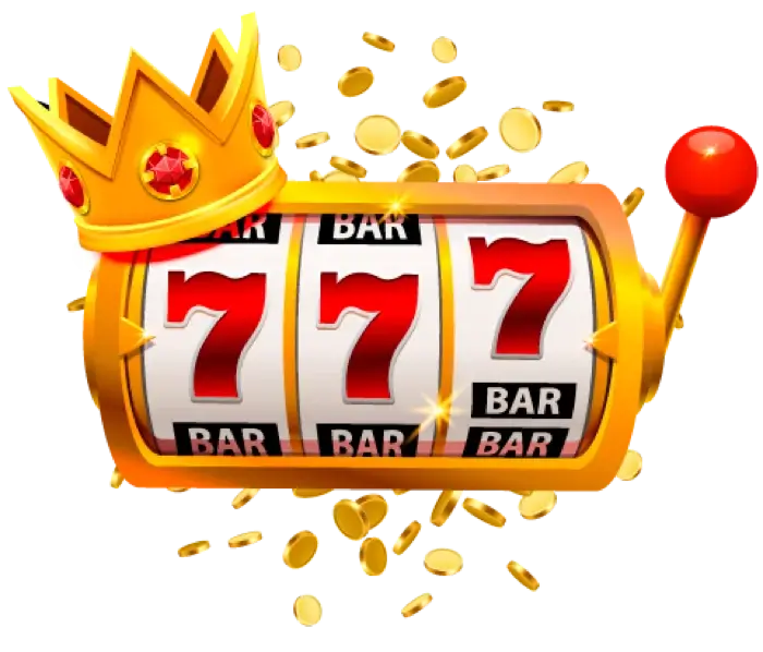 Crowned reel with triple sevens